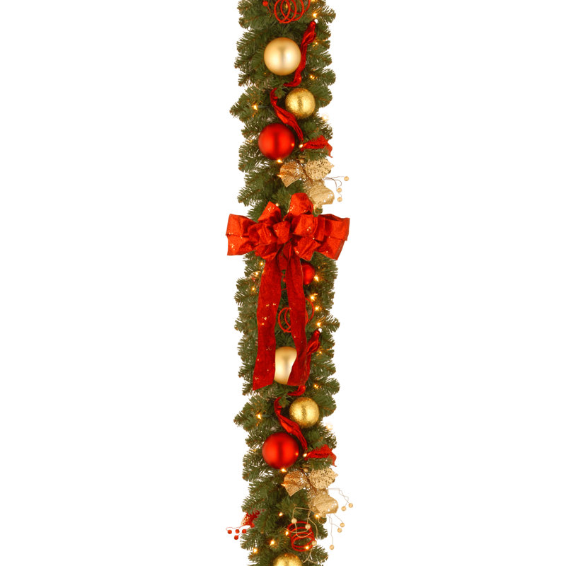 National Tree Co Decorative Pre Lit Cozy Christmas